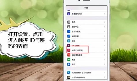 苹果手机怎么设置指纹锁？ - 宋马