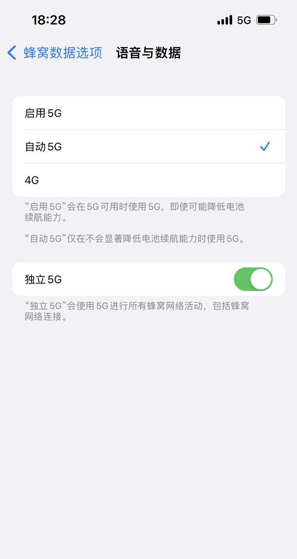 苹果13蜂窝5g最佳设置方法？ - 宋马