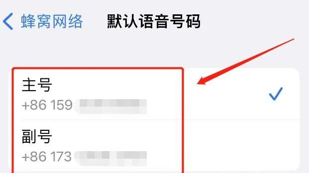 苹果手机如何选择卡一卡二拨号？