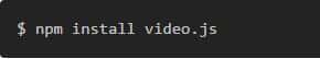 十分钟教程——Videos.js - HTML5影片播放器