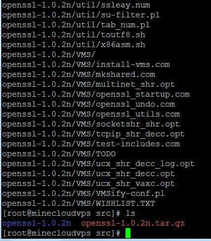 CentOS 7 更新 openssl