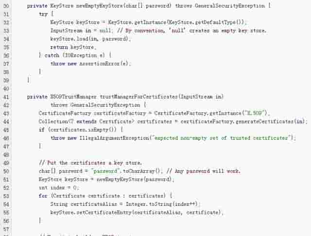 https的SSL证书在Android端的用（Https系列四）
