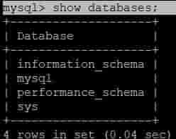 linux环境下安装mysql