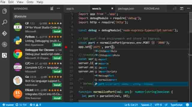 VS Code 1.27 发布：全新设置UI，菜单，导航及其余功能