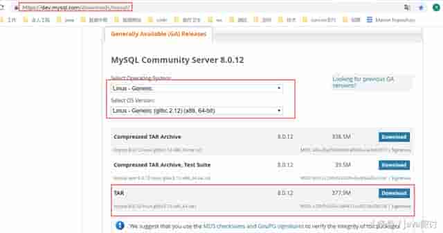 centos下安装mysql8.0.12