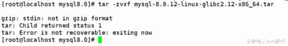 centos下安装mysql8.0.12