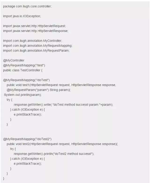 自己手写一个 SpringMVC 框架