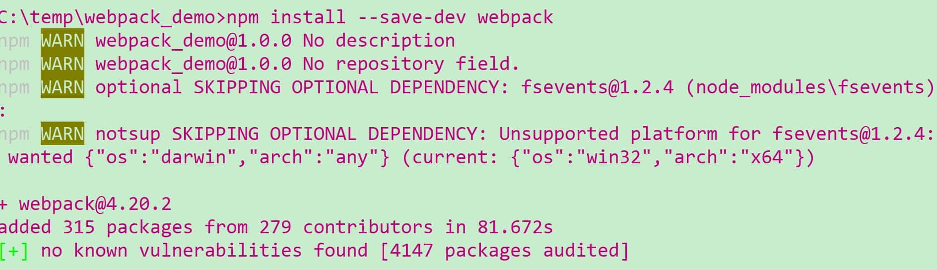 Webpack 10分钟入门