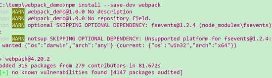 Webpack 10分钟入门
