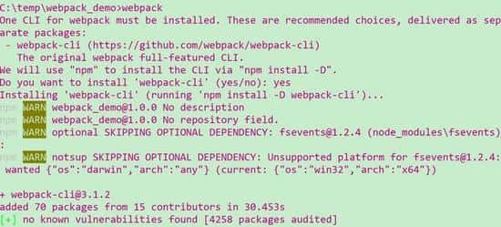 Webpack 10分钟入门