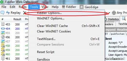 fiddler抓包HTTPS请求实现教程
