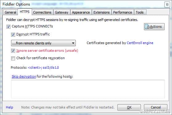 fiddler抓包HTTPS请求实现教程