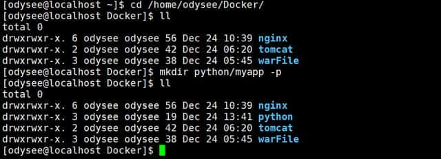 centos7中docker安装python