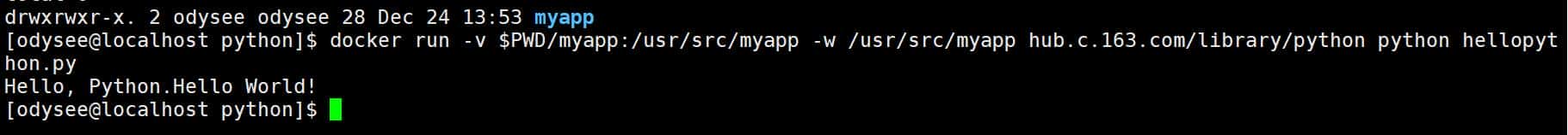 centos7中docker安装python