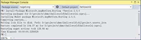 .NET Core多平台开发体验一：Windows