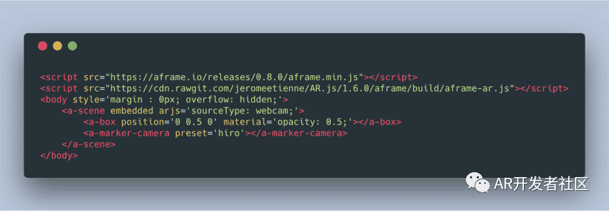 WebAR开发指南（1）---使用AR.js实现第一个WebAR demo