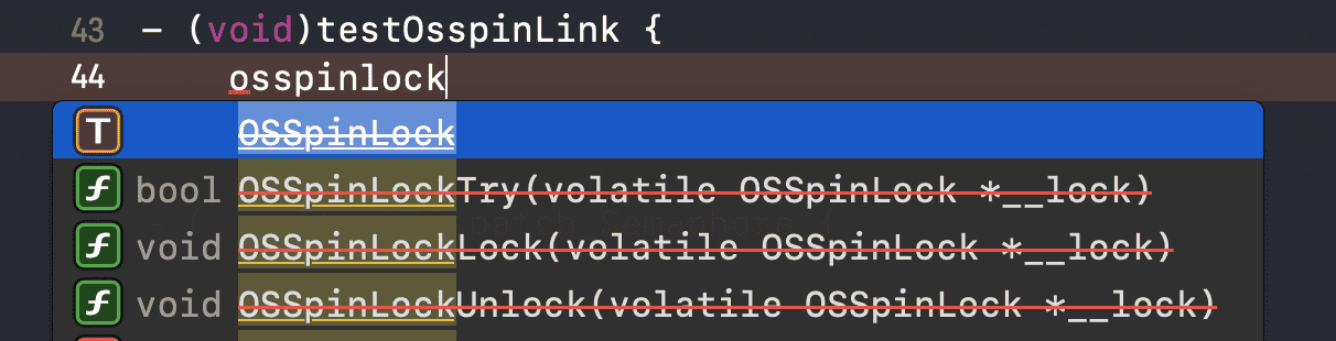 iOS-关于锁的总结