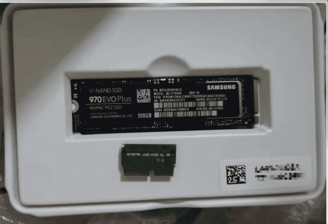 MacbookPro2015 更换SSD